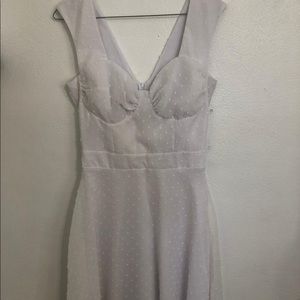 Vintage white dress